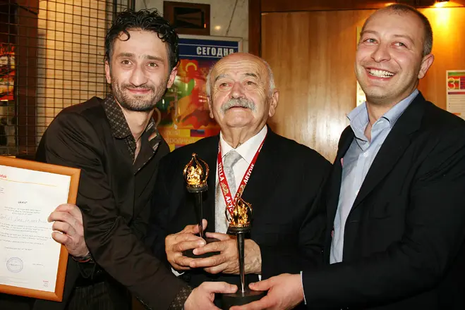 Арчил Геловани на церемонии закрытия ММКФ-2009