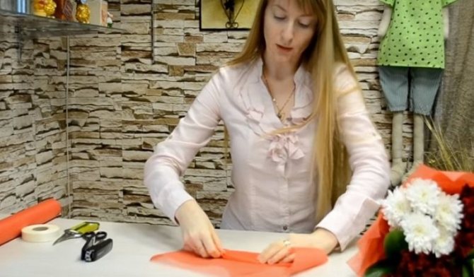 Детали из фетра для декора стеблей цветов