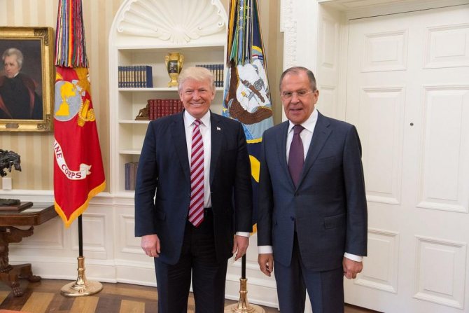 лавров и трамп