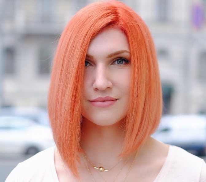 Прическа лонг боб