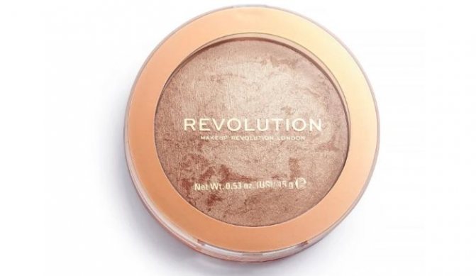REVOLUTION - запеченный бронзер Bronzer Reloaded