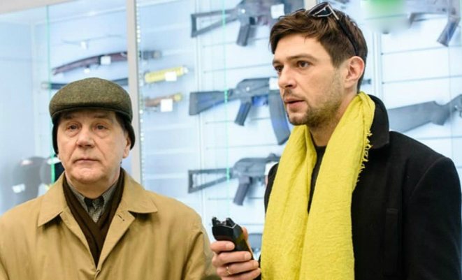 Сергей Маковецкий и Павел Баршак в фильме «Знакомство»