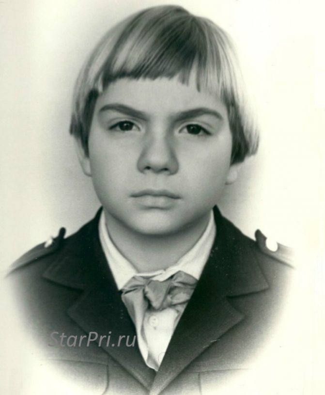 тимофей баженов детские фото