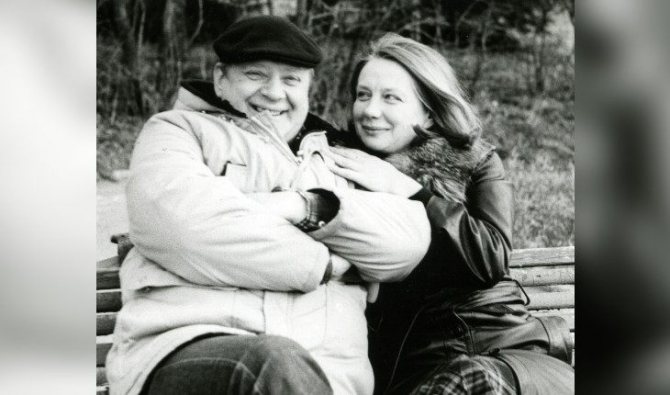 Юрий Визбор и Нина Тихонова, его последняя жена