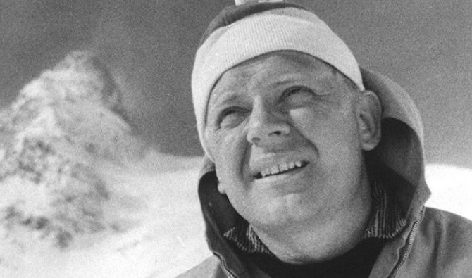 Юрий Визбор увлекался альпинизмом