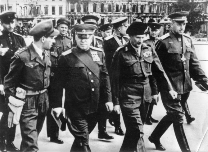Жуков в послевоенные годы